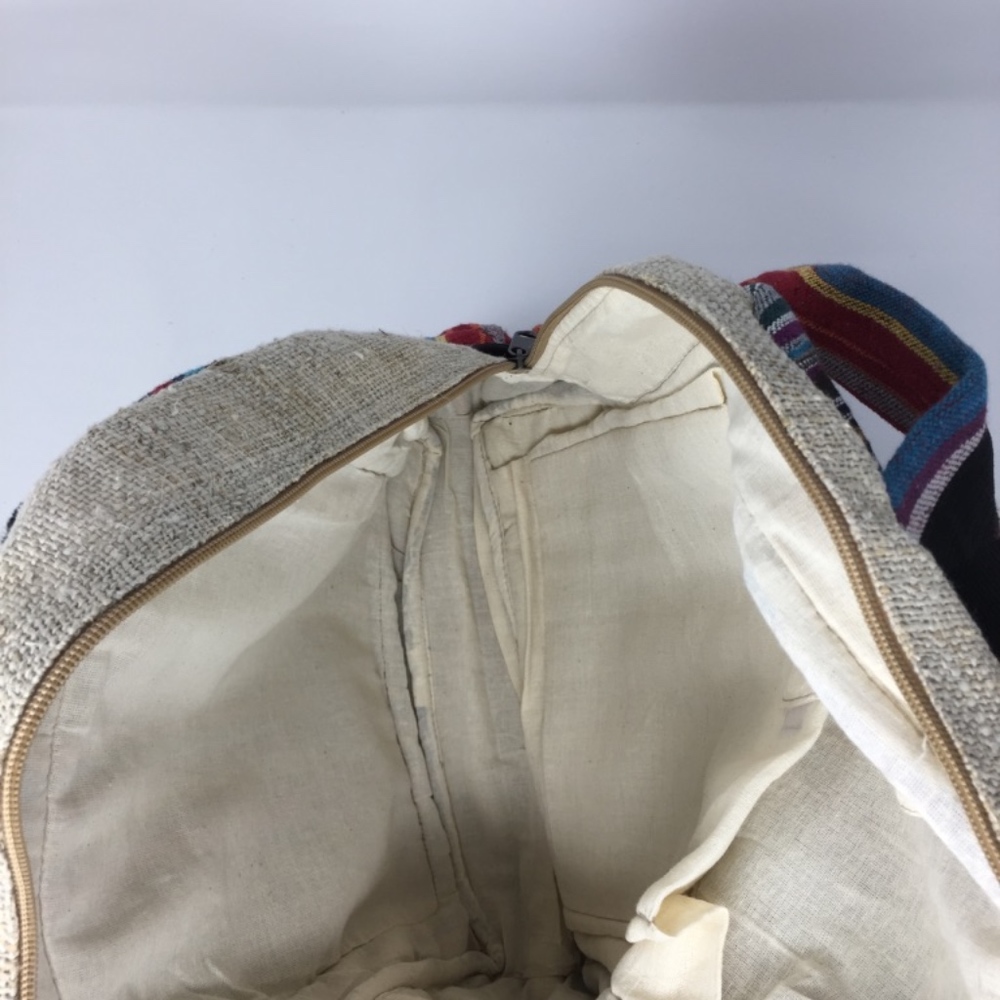 Unisex Himalayan Hemp Backpack w/ Laptop Sleeve - Picture 8 of 8